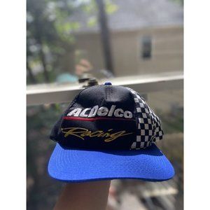 AC Delco NASCAR Racing Hat RARE- Snapback Cap - Vintage AC Delco - Free Ship 🔥